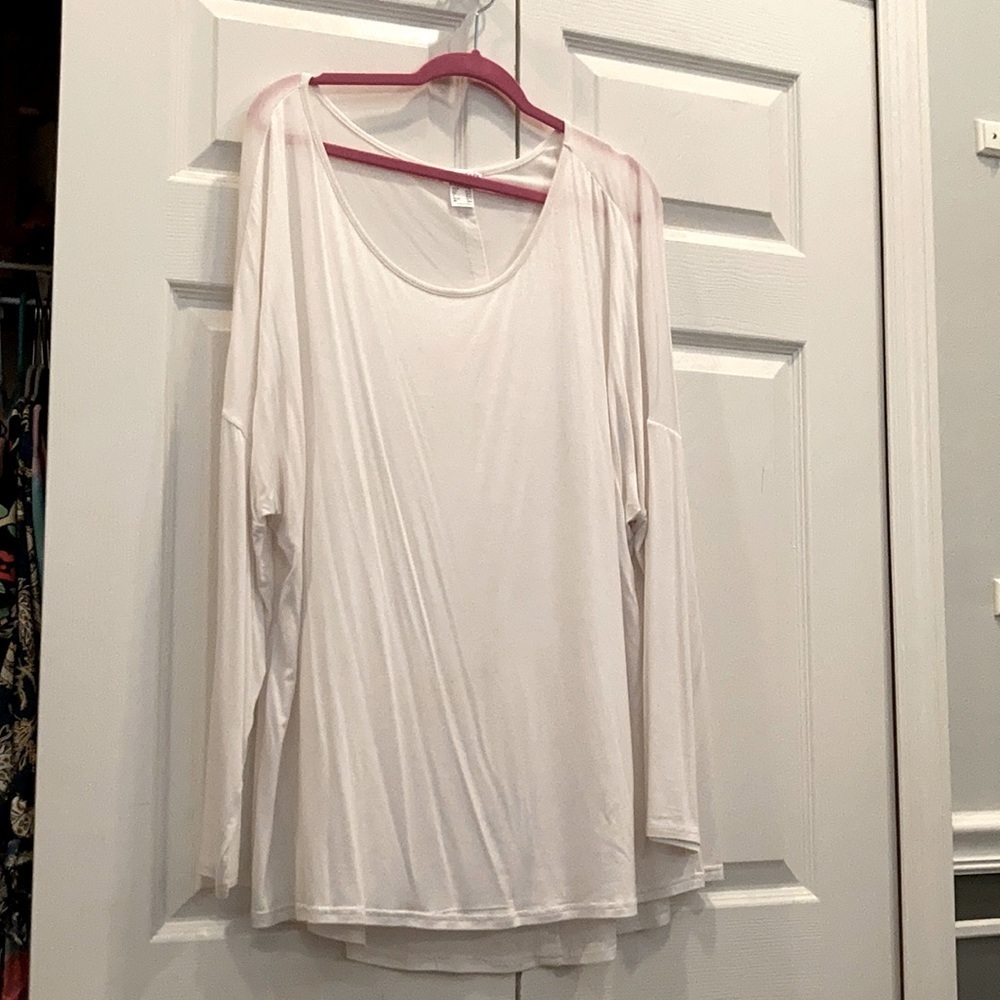 # Unbelievably soft 2X knit top